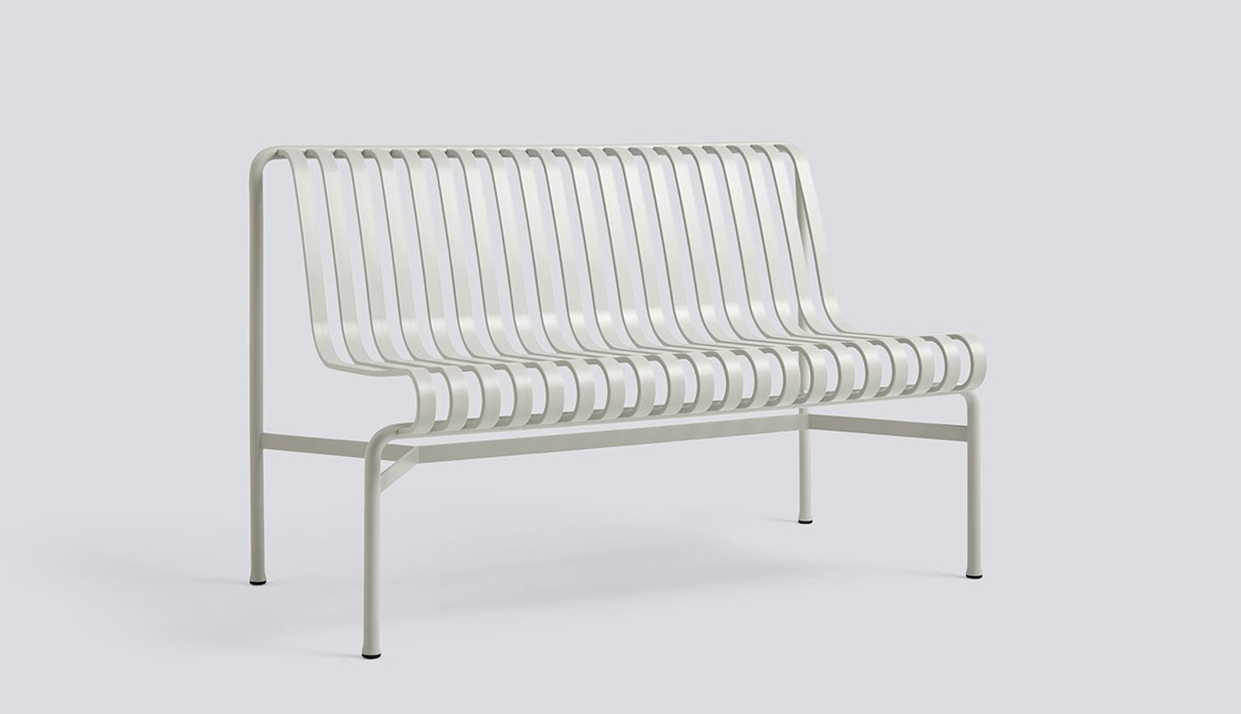 Steel Frame Garden Bench and Lounge Chair Set for AJUNION Minimalist Outdoor Design