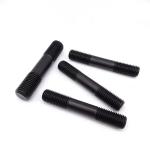 Double Ends Threaded Stud Bolt 1/2" Black Zinc Round Rod Grade 12.9 Steel
