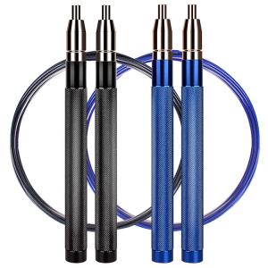 China OEM 17.5cm Handle Sports Skipping Ropes Athletic Works Speed Jump Rope wholesale