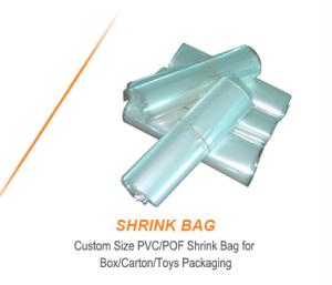 China Heat Sensitive Packaging Moistureproof Pvc Shrink Film Bags wholesale
