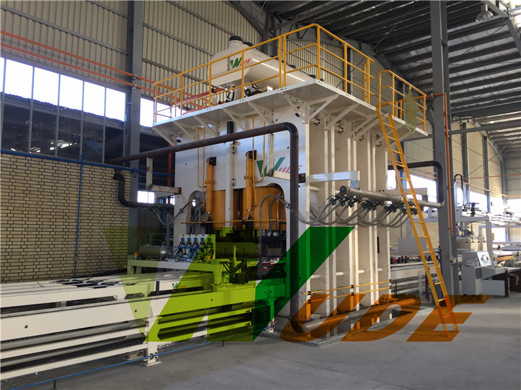 Melamine Laminated Particle Board Lamination Machine High Efficiency Automatic