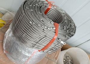 China 25x25mm 7x7 Stainless Steel Ferrule Rope Mesh CE wholesale