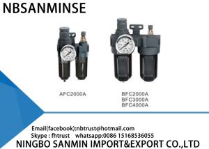 China Instrument Air Filter Regulator Lubricator High Performance AFC / BFC Series wholesale