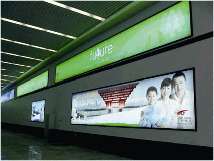 Quality Super large size aluminum frame led light box indoor advertising for sale