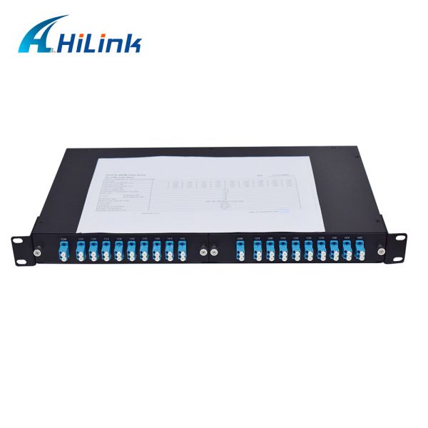 18CH CWDM Module 1270-1610nm 1U LGX 2 Half Sized Slot In 1 Cassette