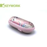 Satin Surface Cartoon Large EVA Eyewear Case Kids Sunglasses Protective
