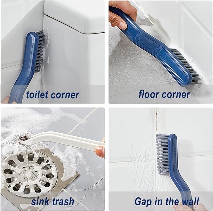 Crevice Gap Cleaning Brush Hard Bristle Brushes Cleaning Bathroom Suitable Kitchen Surfaces Windows Groove Tiles Faucets