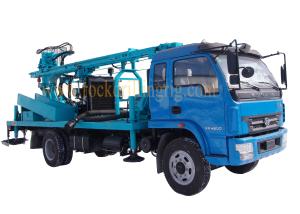 China Truck mounted 210m Hole Depth Hydraulic Borehole Drilling Machine Water well drilling rig wholesale