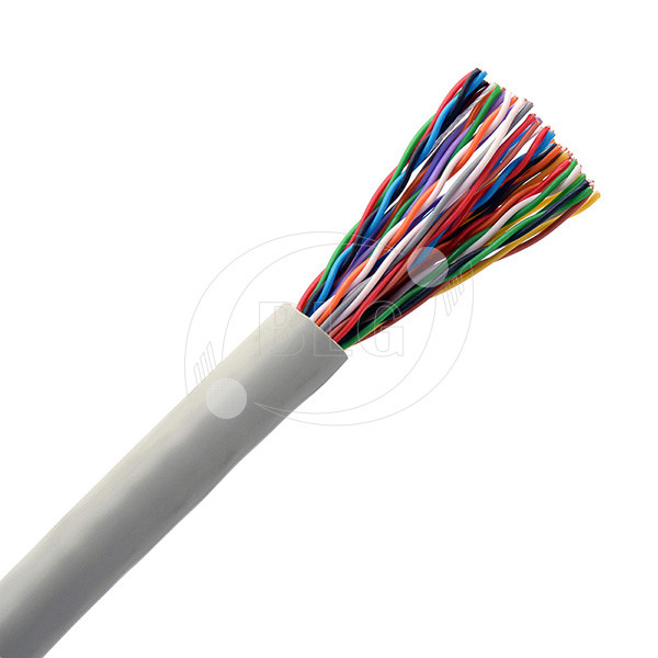 Communication Multi Cores Telephone Line Cable 10 To 50 Pairs HDPE PVC Jacket