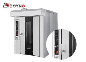 China 32 Trays 52kw Stainless Steel Rotary Oven Big Bakery Bread Machine big capacity wholesale