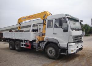 China 10 Wheels 10T Truck Bed Mounted Crane Straight Boom Q235 Carbon Steel Box Material wholesale