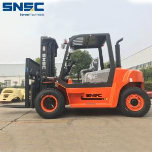 China Water Proof Overhead Guard Diesel Engine 5 Ton Forklift Truck for Industrial Needs wholesale