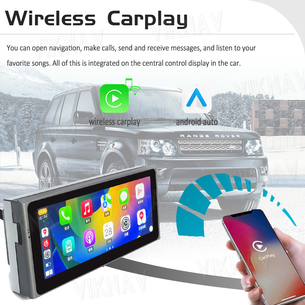 Viknav Video Player For Range Rover Vogue V8 L322 (2002-2012) 10.25 inch Car Radio Multimedia Touch Screen Stereo