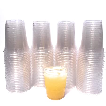Disposable PLA 9 Oz Compostable Cups U Shaped Custom Printed