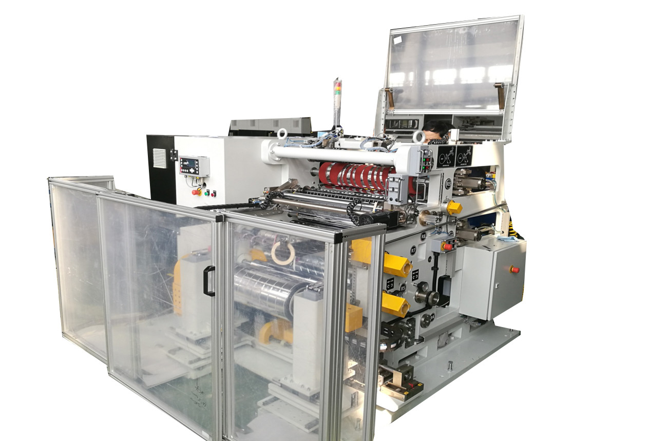 Three Phase AC 380V 50Hz Slitter Rewinding Machine