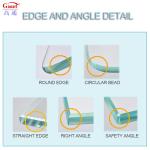 Frameless Tablet Universal Window Beveled Thick Dome 5Mm Simple Tempered