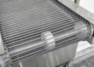 China Food Freezing Industry 316 Stainless Steel Spiral Mesh Belt wholesale