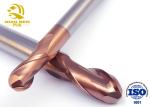 Tungsten Carbide Roughing End Mills Ball End Mill Cutter NACO Coating