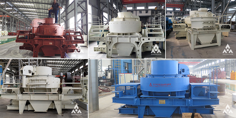 parts manual for vsi 7611 crusher from Zhongxin machinery Tertiary Crusher sand making machine