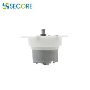 China Dia 56.8mm Shaft Knurled Plastic Gear Motor 15rpm For Toys / Mini Fan wholesale