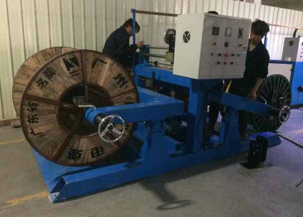 Automotive Wire Making Machine 0.5-2.5mm Cable Extrusion Line