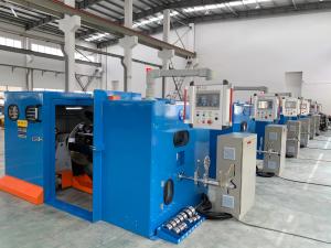 China 6 Steps Gearbox Cable Twisting Machine For Industrial Cable Production wholesale