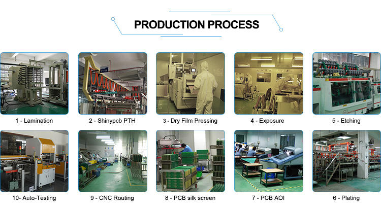 PCBA Electronics LCD TV 2 Layers PCB HASL ISO14001