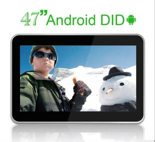 10.1'' Inch capacitive multi touch interactive AD media display wifi Android wireless player