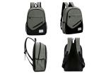 Polyester Fabric Trendy School Backpacks , Water Repellent Girls Bookbag