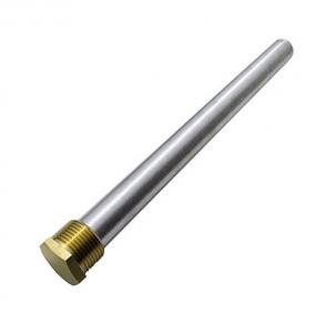 China Dia 19mm Magnesium bar anode for water heater , extruded AZ31 magnesium alloy anode rod on sale