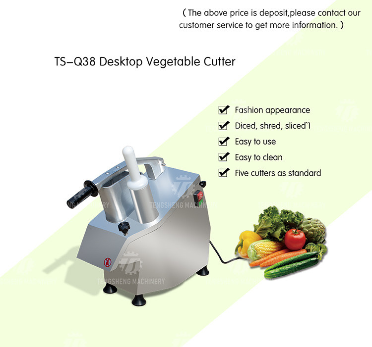 SS Vegetable Processing Machine Potato Chip Onion Chopper Slicer Cutter