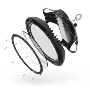 China 150LM/W Durable UFO High Bay Light Fixtures Multiscene Dimming wholesale