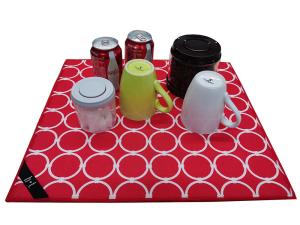 China 41x46cm Polyester Dish Drying Mat Machine Washable wholesale