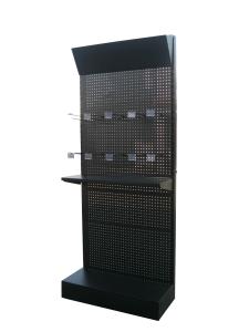China Jewelry Exhibition Metal Pegboard Display Stands Diy Merchandise Shelf Stand Expositor wholesale