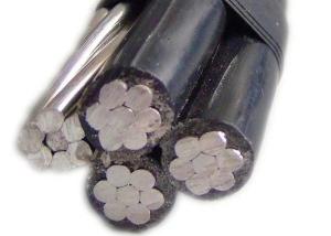 China 16mm2 4 Core Twisted XLPE Insulated overhead Cable Low Voltage wholesale