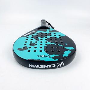China Raqueta Professional Padel Racket Beach 18K Carbon Padel Racket wholesale