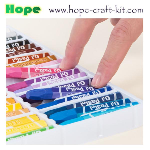 Non-toxic 8 , 12, 24, 48 Colors Oil Paint Sticks Washable Water soluable for