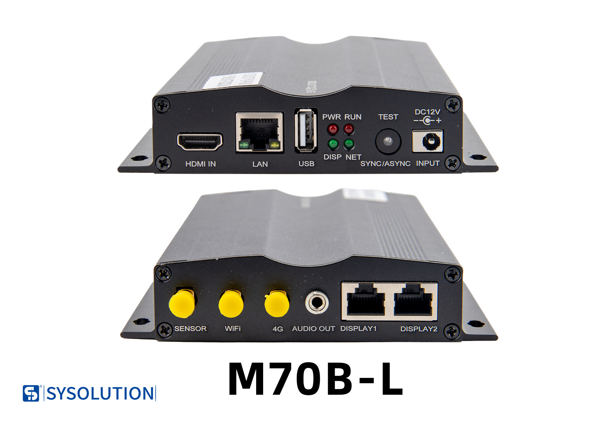 Sysolution Sync & Async Control Box M70B-L 2 Ethernet outputs 1.3 Million pixels
