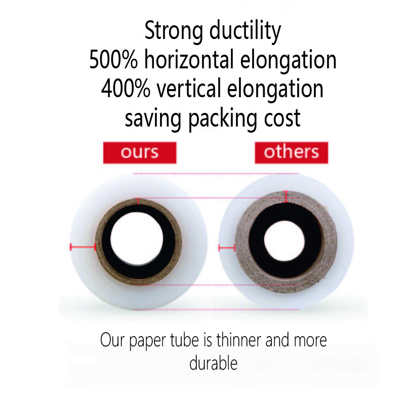 Plastic Film Juice Clear Mini Jumbo Roll Stretch Stretch Wrapping Film Roll Pallet