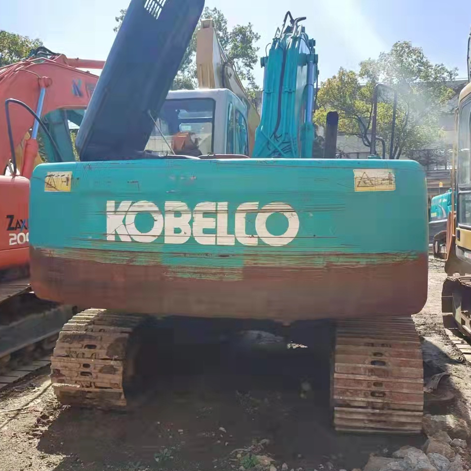Customized Used Kobelco Excavator 107KW Mitsubishi Engine 20ton 0.8m² Bucket Capacity