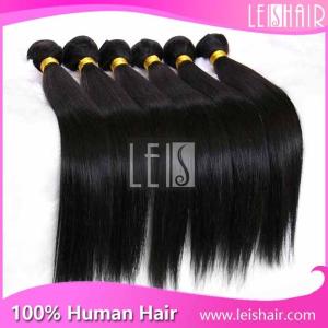 China virgin 5a natural straight 100% virgin indian hair wholesale