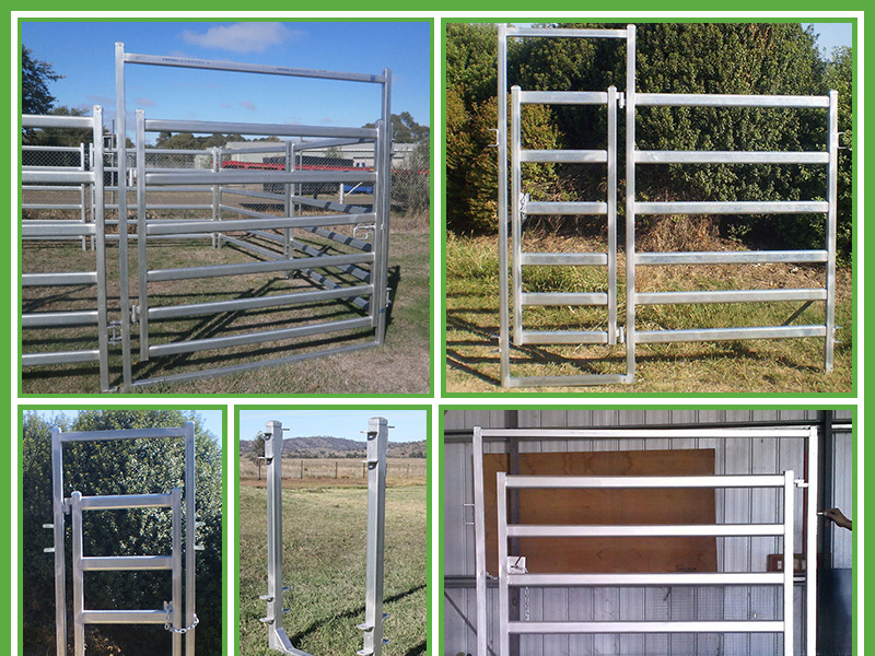 China supplier heavy duty cheap hot dip galvanized cattle yard panels