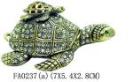 Turtle antique trinket box