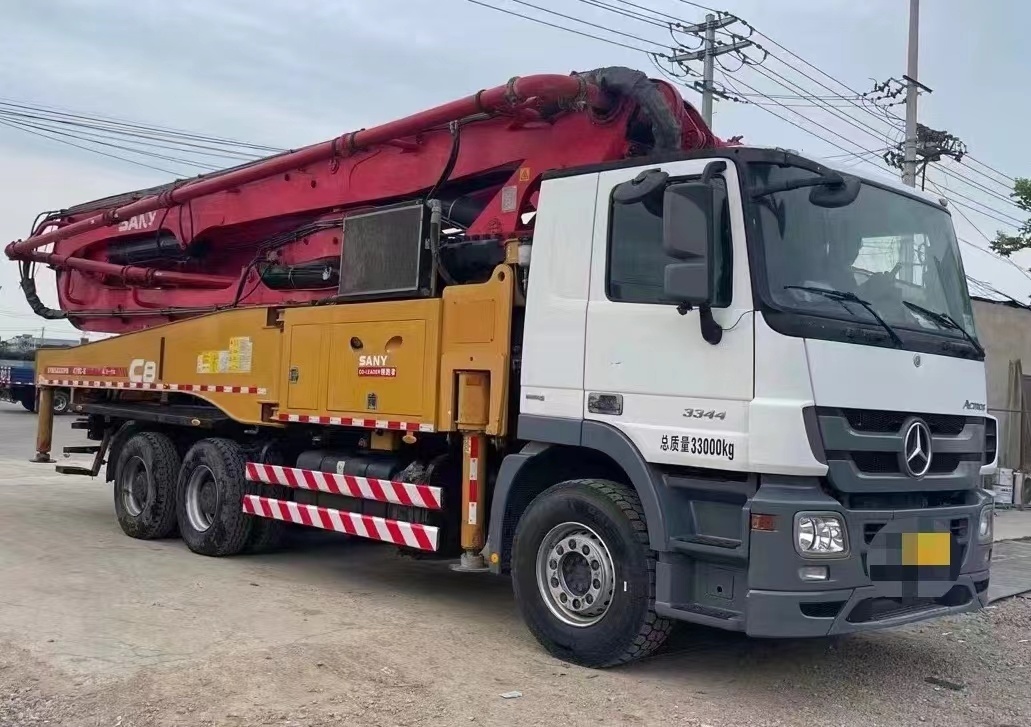 2019 SA Ny 47m Machine Equipment Concrete Boom Pump Concrete Pump Truck Concrete Batching Plant Mercedes Benz Chassis