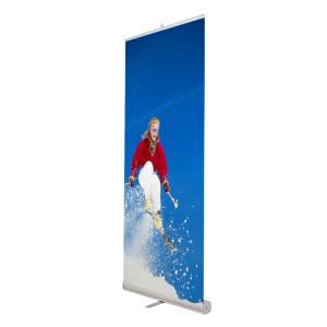 China Roll Up Retractable Banners For Trade Shows Aluminum Alloy Material wholesale