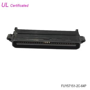 China TYCO 64 Pin RJ21 Male Centronic IDC connector without Cover Certificated UL wholesale