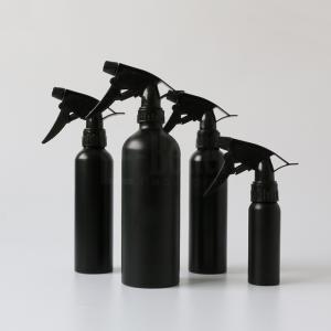 China Matte Black Empty 1250ml Aluminium Cosmetic Bottles wholesale