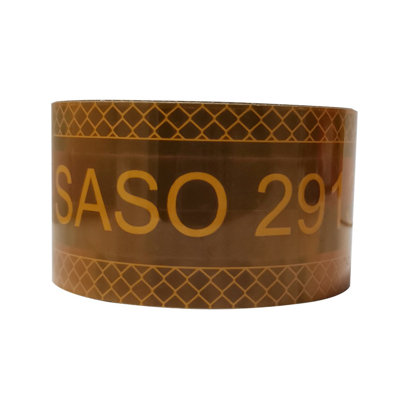 Conspicuous SASO 2913 Reflective Tape Radium Tape Roll Yellow