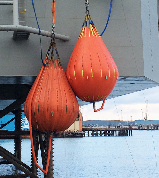Ocean Hydrostatic Load Testing Water Bags For Weight Testing