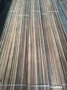 China Black Ebony Natural Wood Veneer for furniture door and panel wholesale